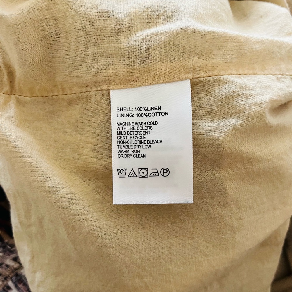 Tommy BAHAMA linen leopard dress size XL - Picture 7 of 8